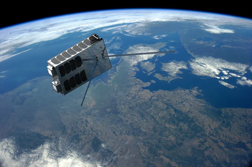 AISSAT-4 artists conception